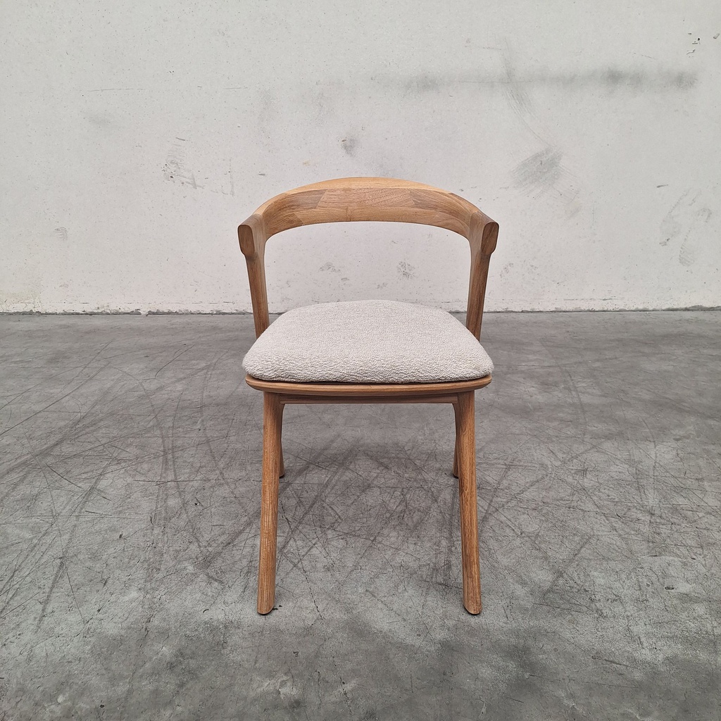 Bok outdoor dining chair with cushion