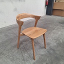 Bok outdoor dining chair with cushion