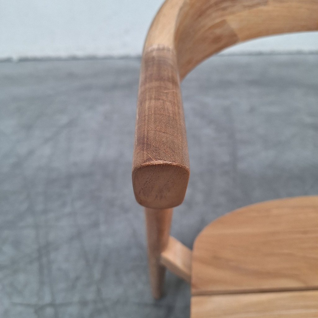 Bok outdoor dining chair with cushion