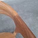 Bok outdoor dining chair with cushion