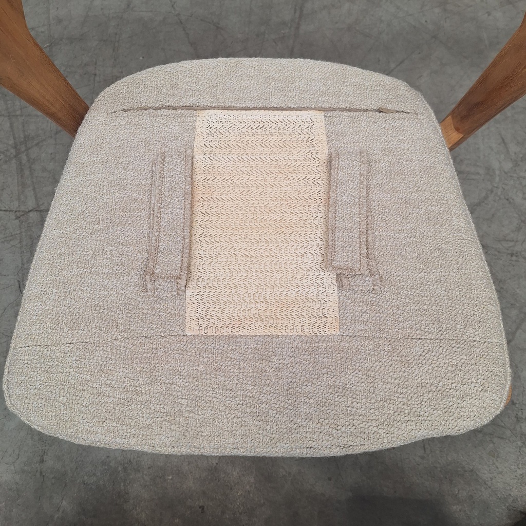 Bok outdoor dining chair with cushion