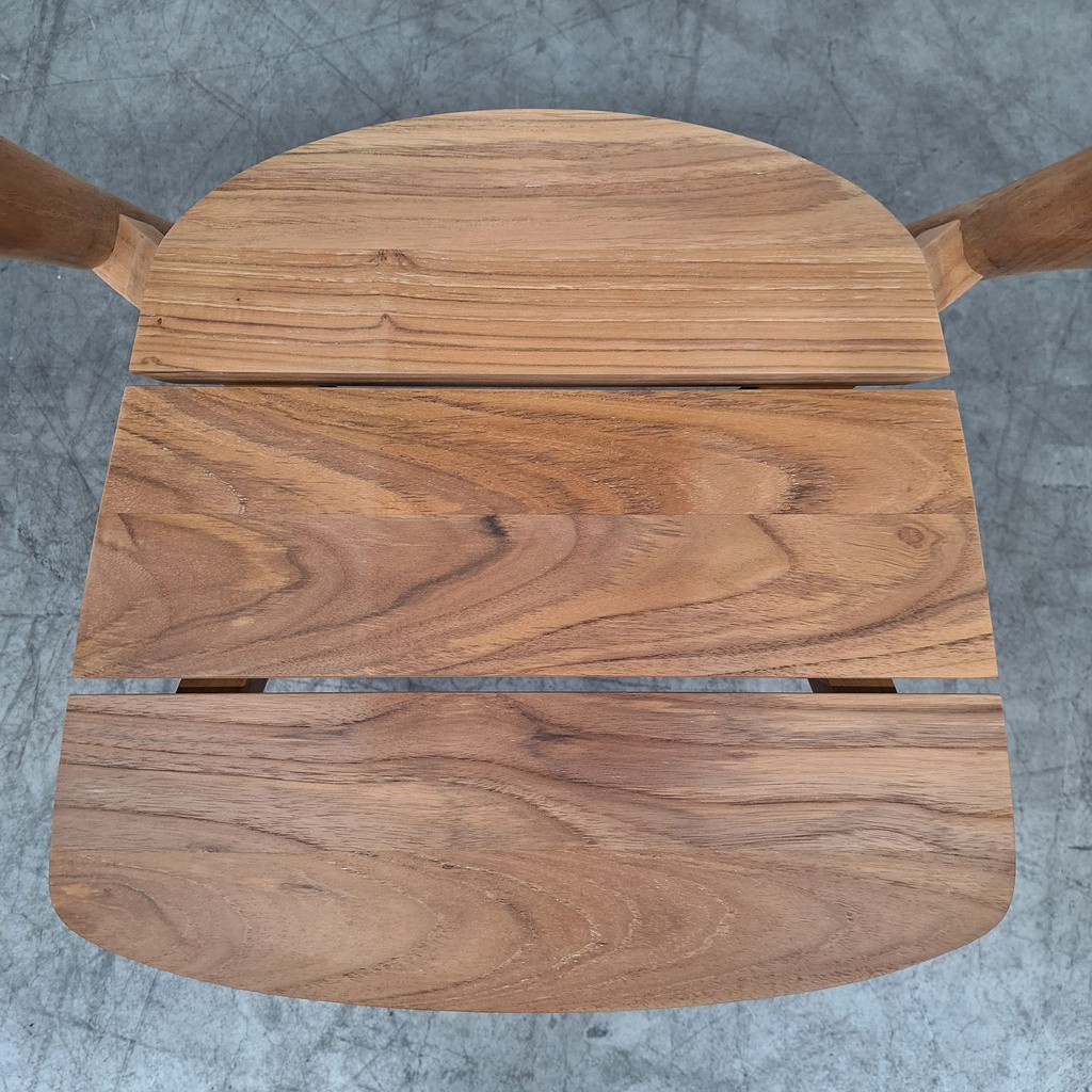 Bok outdoor dining chair with cushion