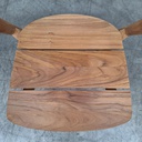 Bok outdoor dining chair with cushion