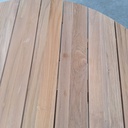 Circle outdoor dining table
