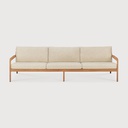 Jack outdoor 3-seater sofa with cushion