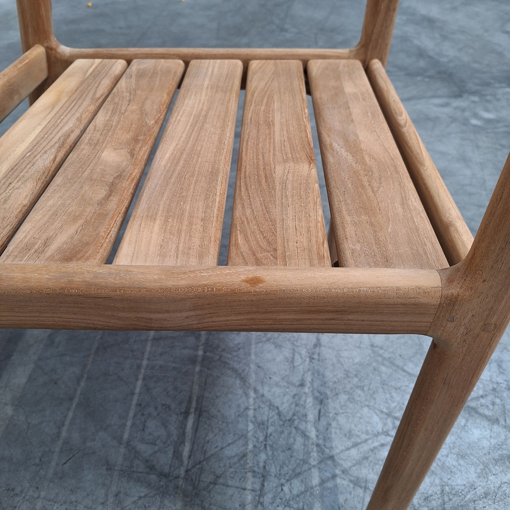 Jack outdoor dining chair with cushion