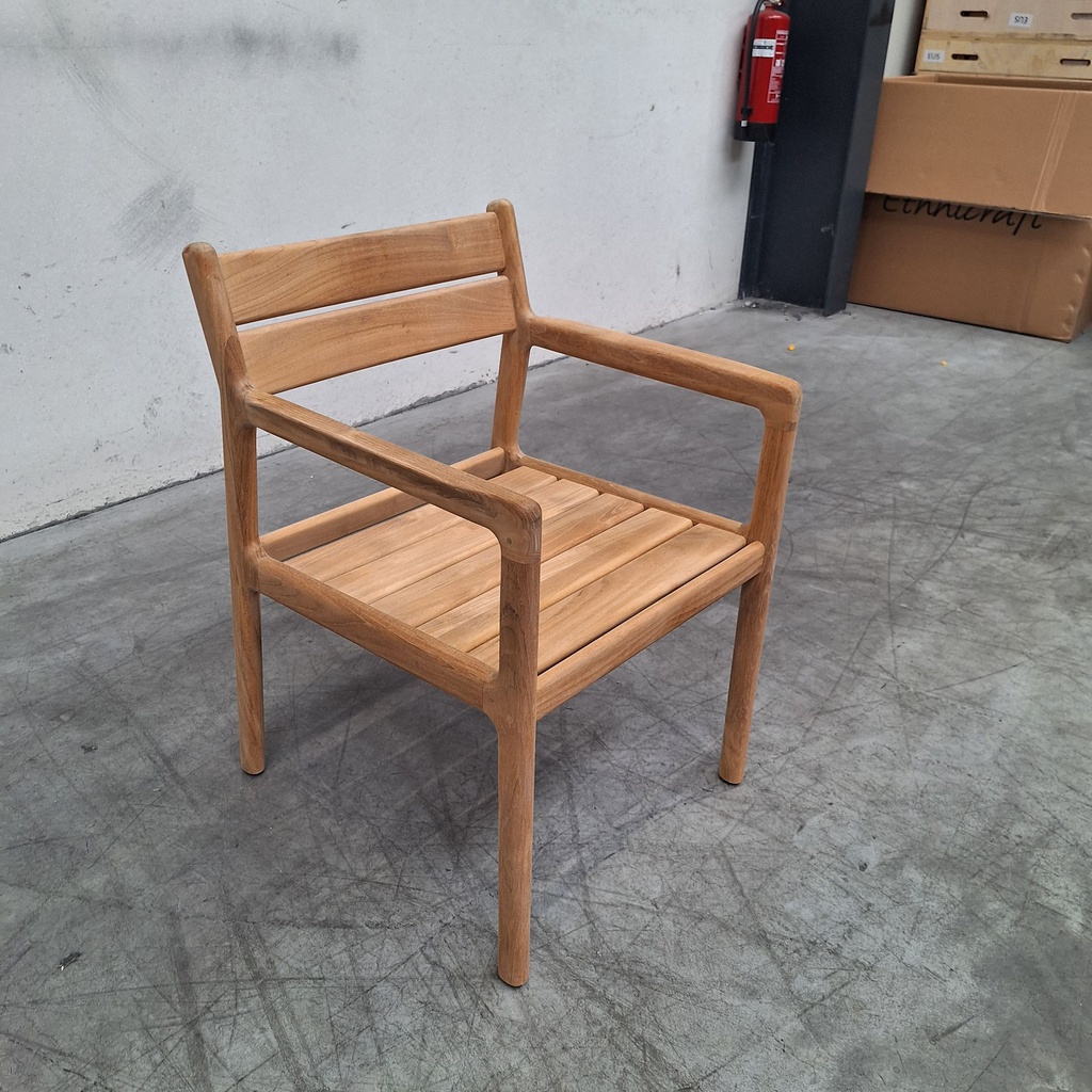 Jack outdoor dining chair with cushion