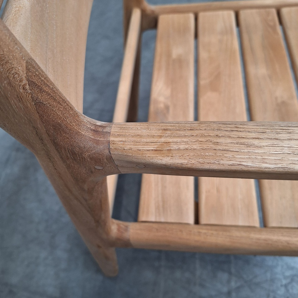 Jack outdoor dining chair with cushion