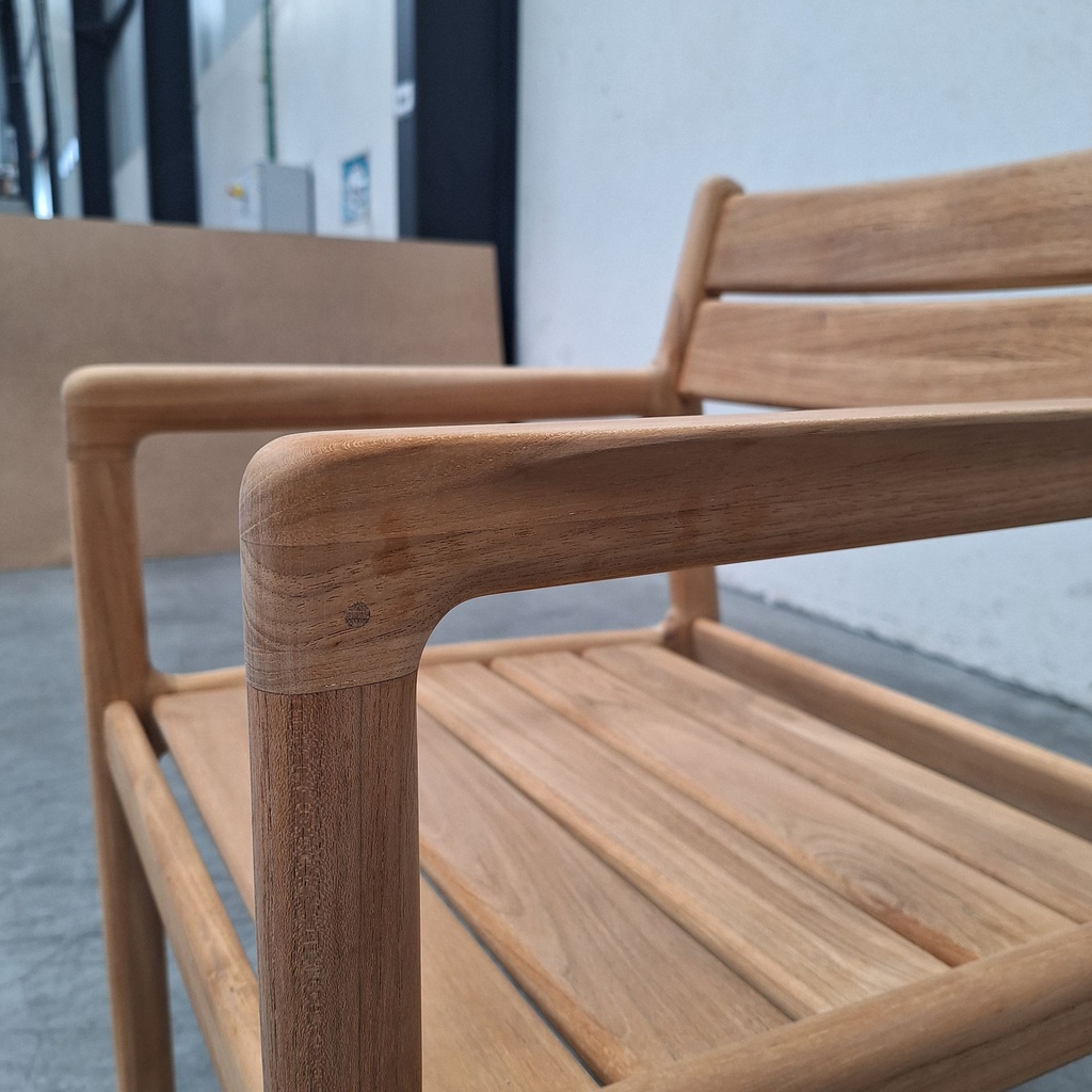 Jack outdoor dining chair with cushion
