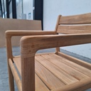 Jack outdoor dining chair with cushion