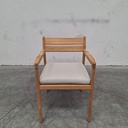 Jack outdoor dining chair with cushion