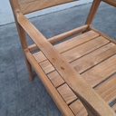 Jack outdoor dining chair with cushion