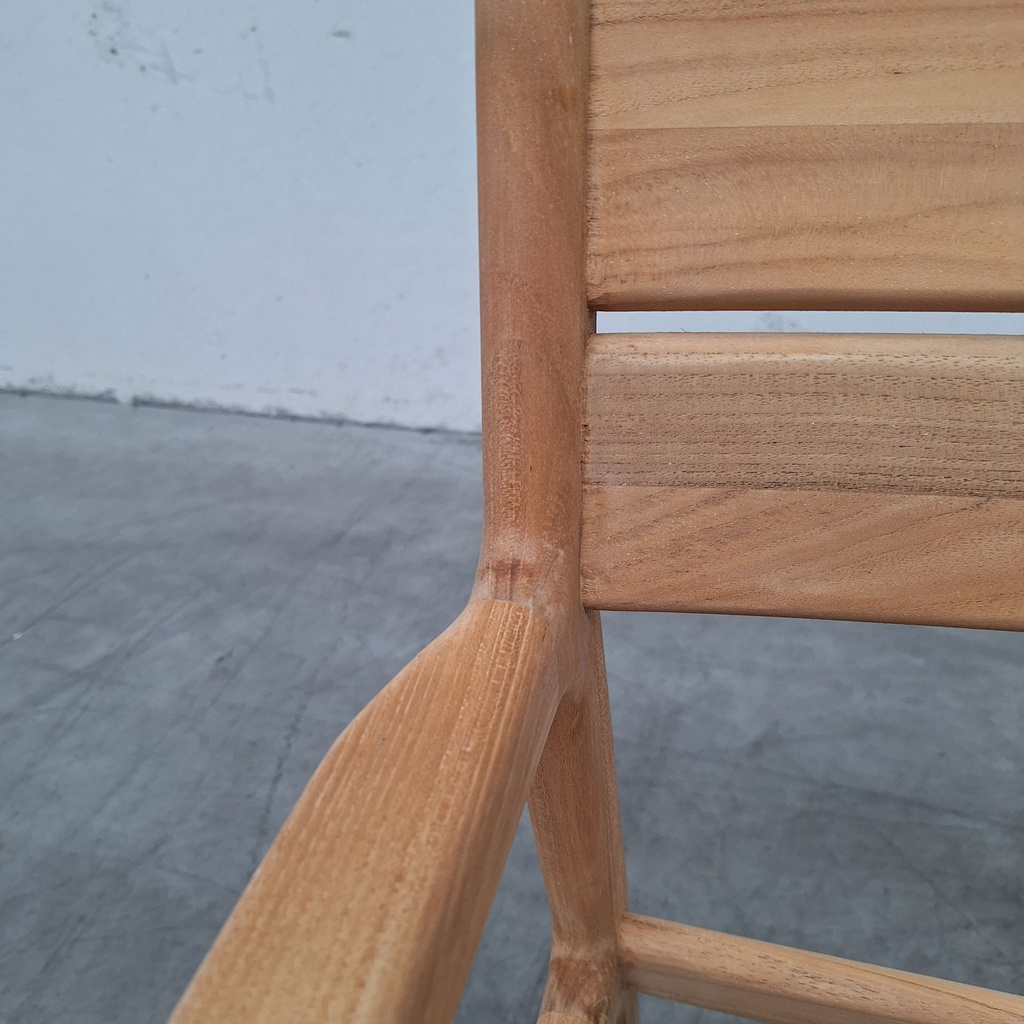 Jack outdoor dining chair with cushion