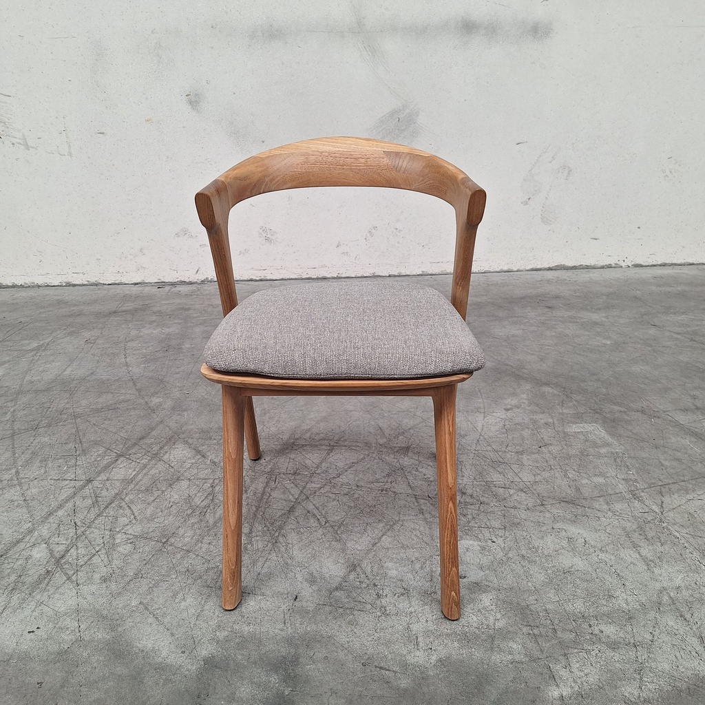 Bok outdoor dining chair with cushion