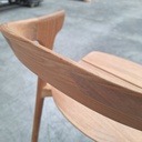 Bok outdoor dining chair with cushion