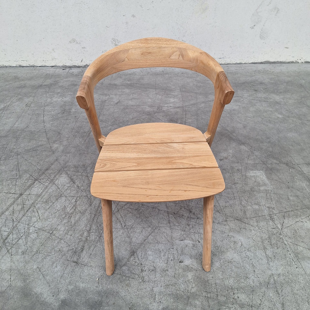 Bok outdoor dining chair with cushion