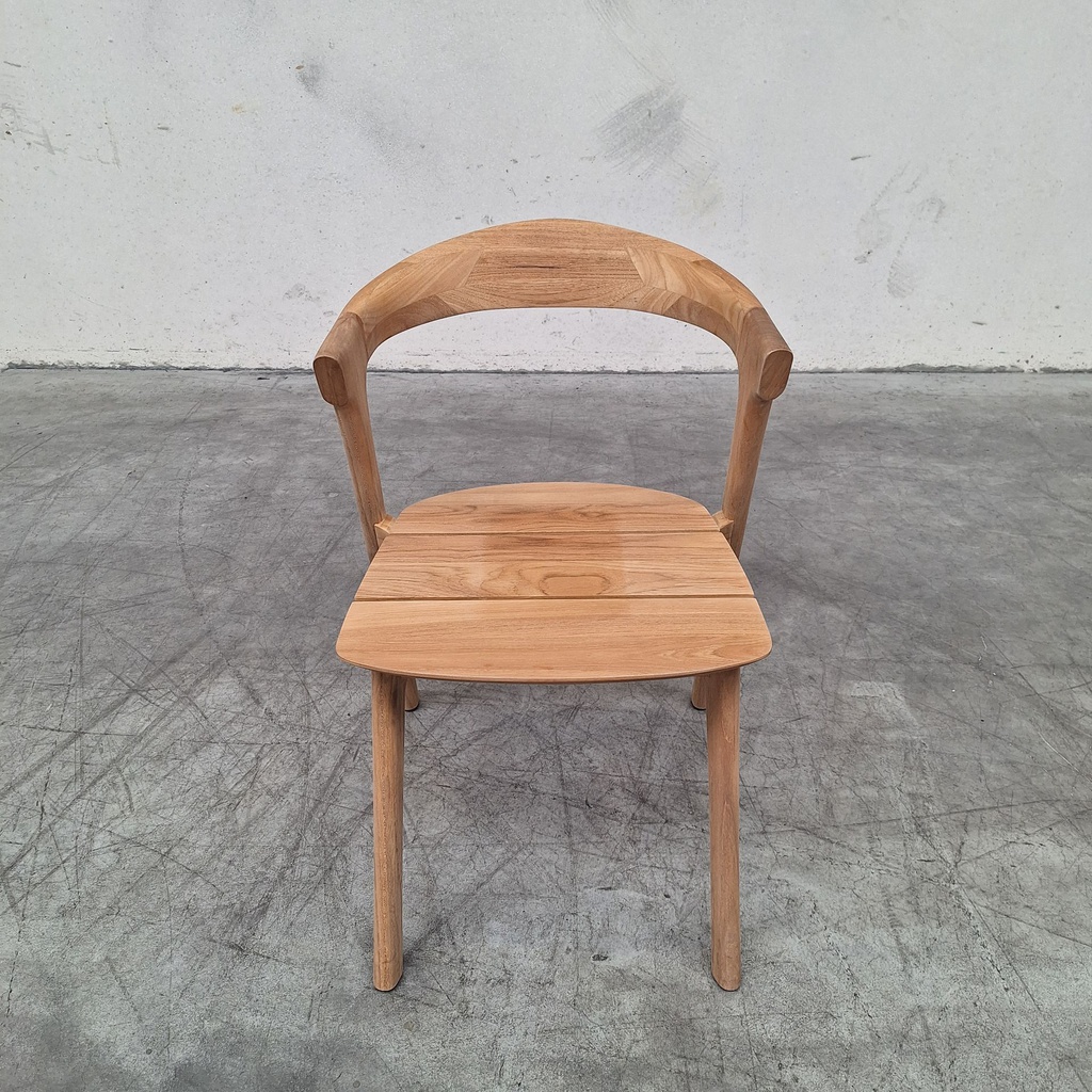 Bok outdoor dining chair with cushion