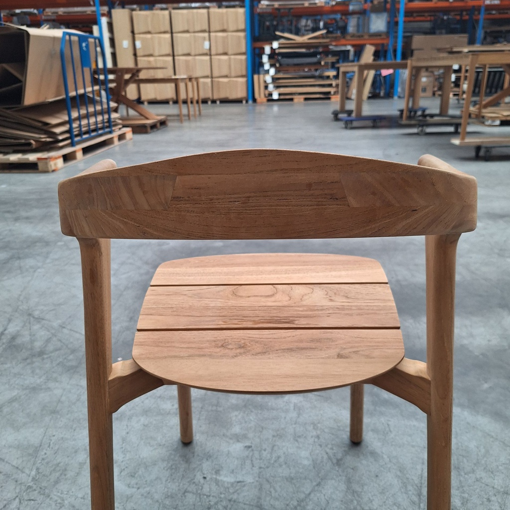 Bok outdoor dining chair with cushion