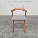 Bok outdoor dining chair with cushion