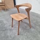 Bok outdoor dining chair with cushion