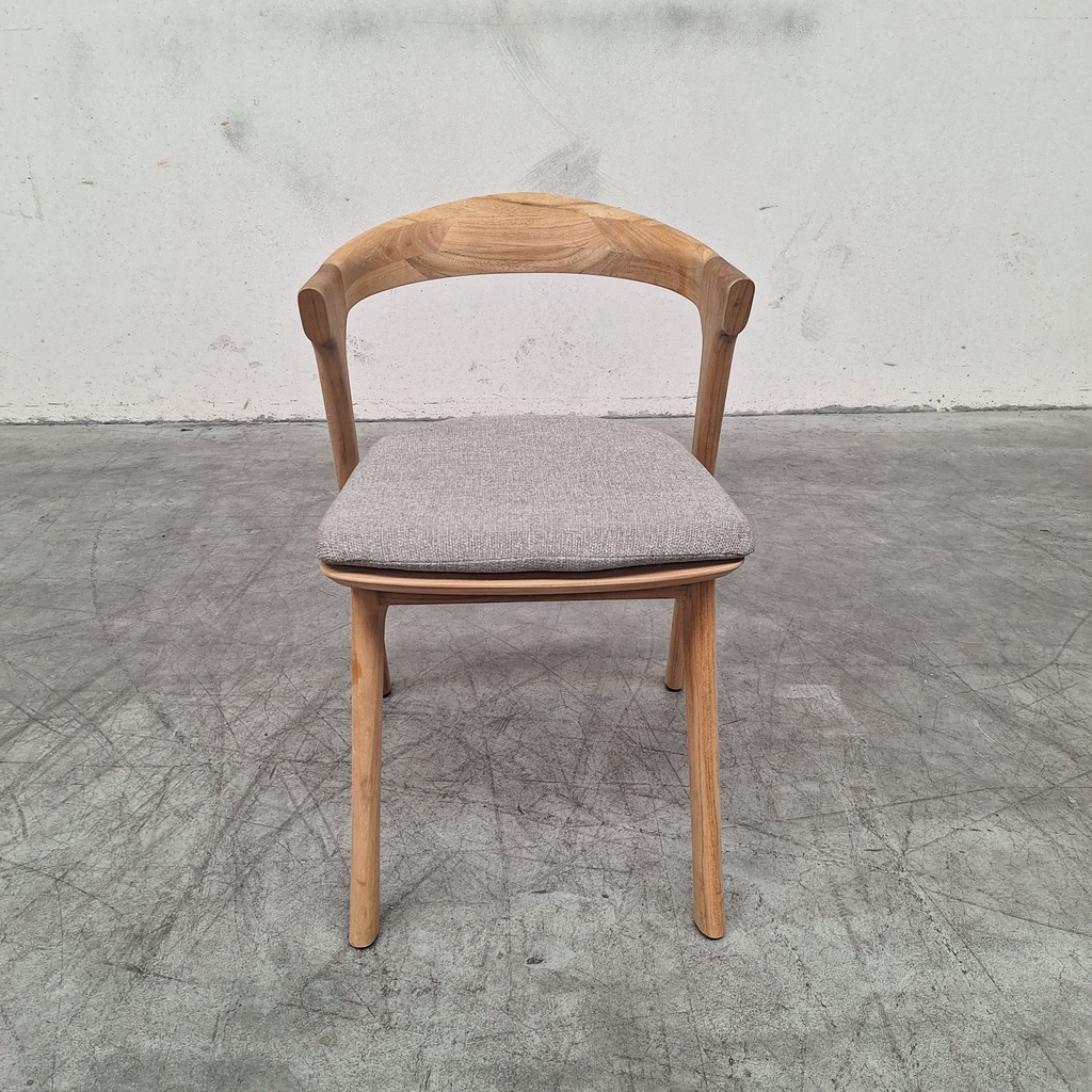 Bok outdoor dining chair with cushion