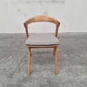Bok outdoor dining chair with cushion