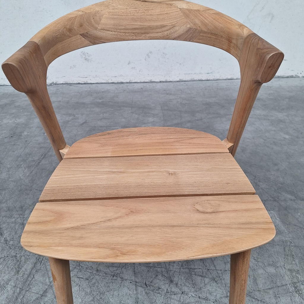 Bok outdoor dining chair with cushion