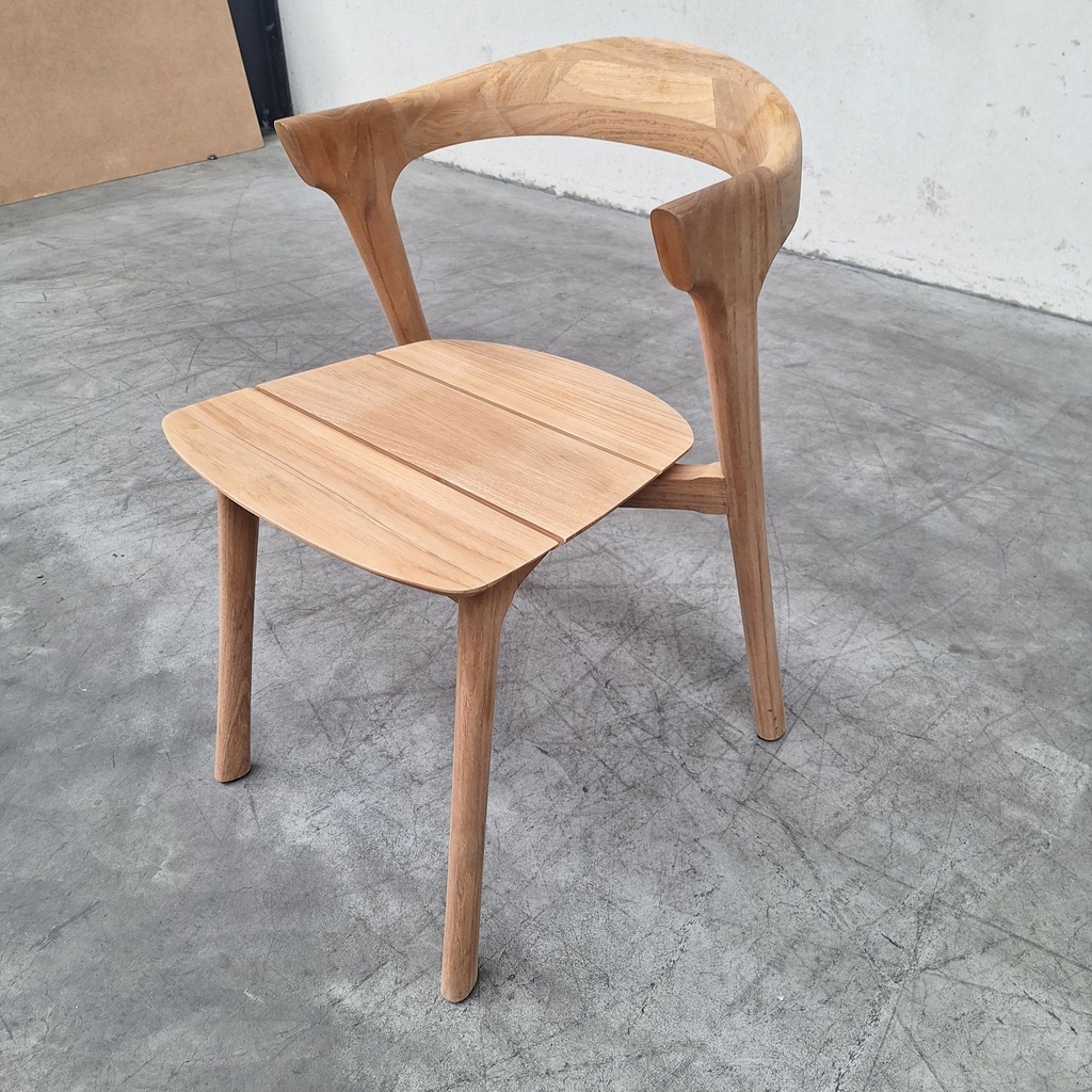 Bok outdoor dining chair with cushion