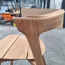 Bok outdoor dining chair with cushion