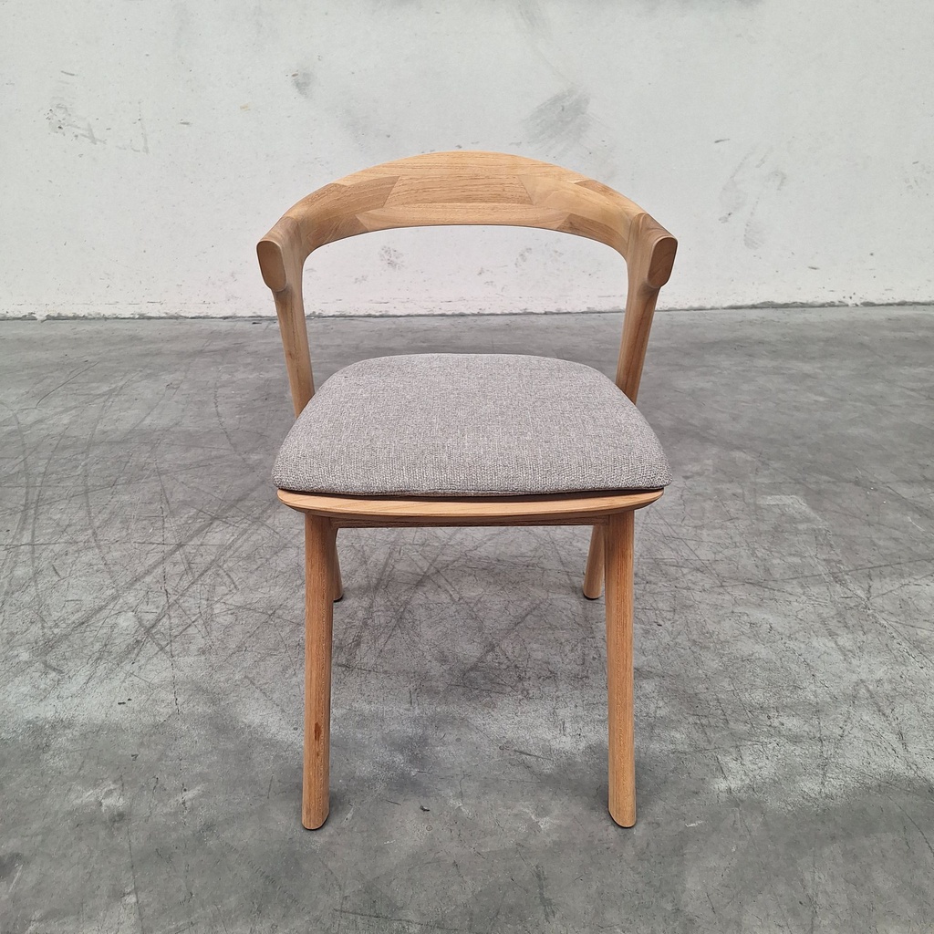 Bok outdoor dining chair with cushion