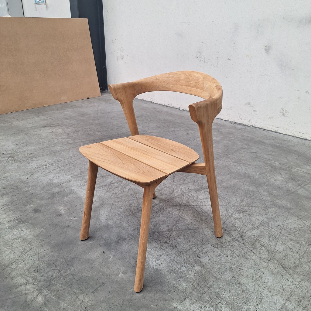 Bok outdoor dining chair with cushion