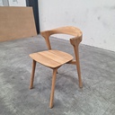 Bok outdoor dining chair with cushion