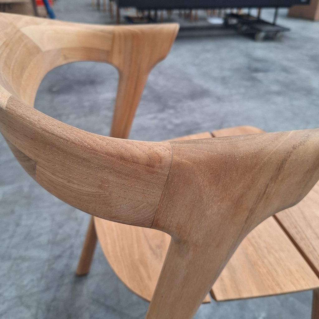 Bok outdoor dining chair with cushion