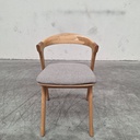 Bok outdoor dining chair with cushion