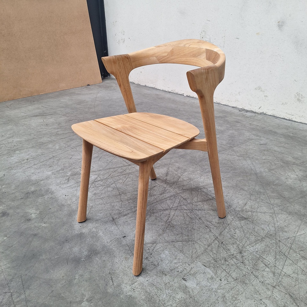 Bok outdoor dining chair with cushion