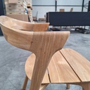Bok outdoor dining chair with cushion