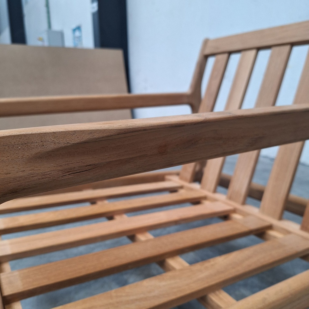 Jack outdoor lounge chair with cushion