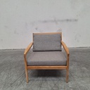 Jack outdoor lounge chair with cushion