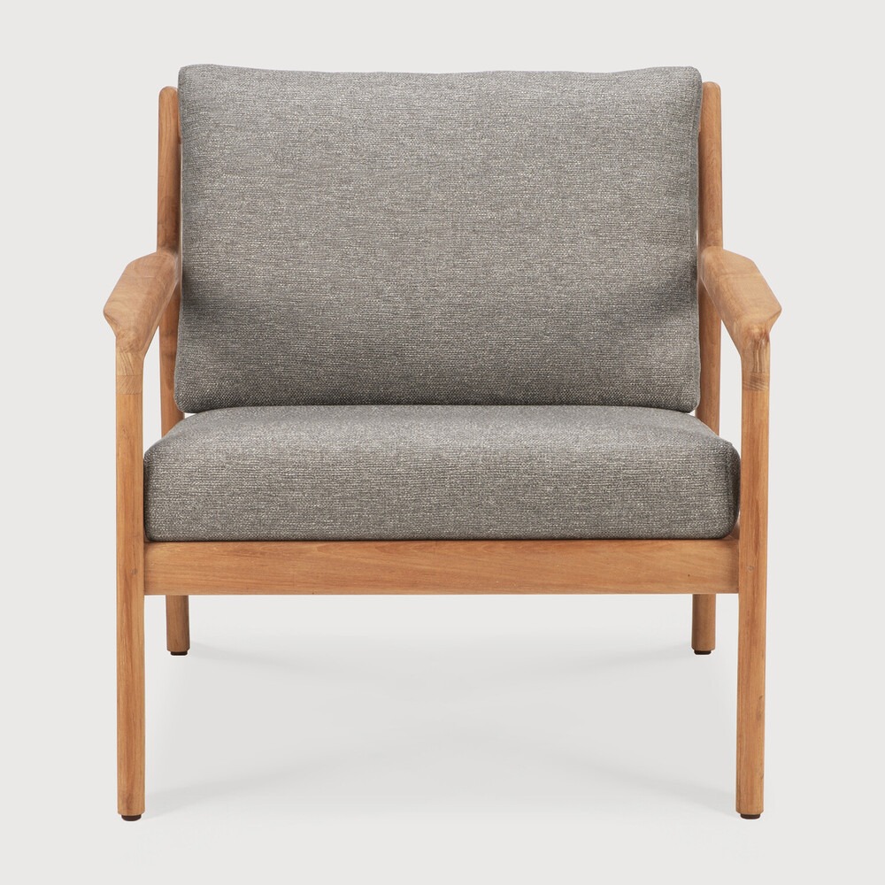 Jack outdoor lounge chair with cushion