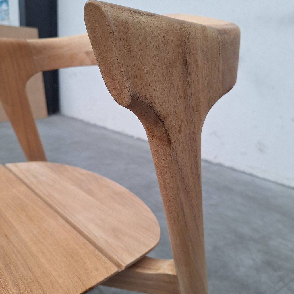 Bok outdoor dining chair with cushion