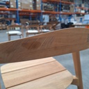 Bok outdoor dining chair with cushion