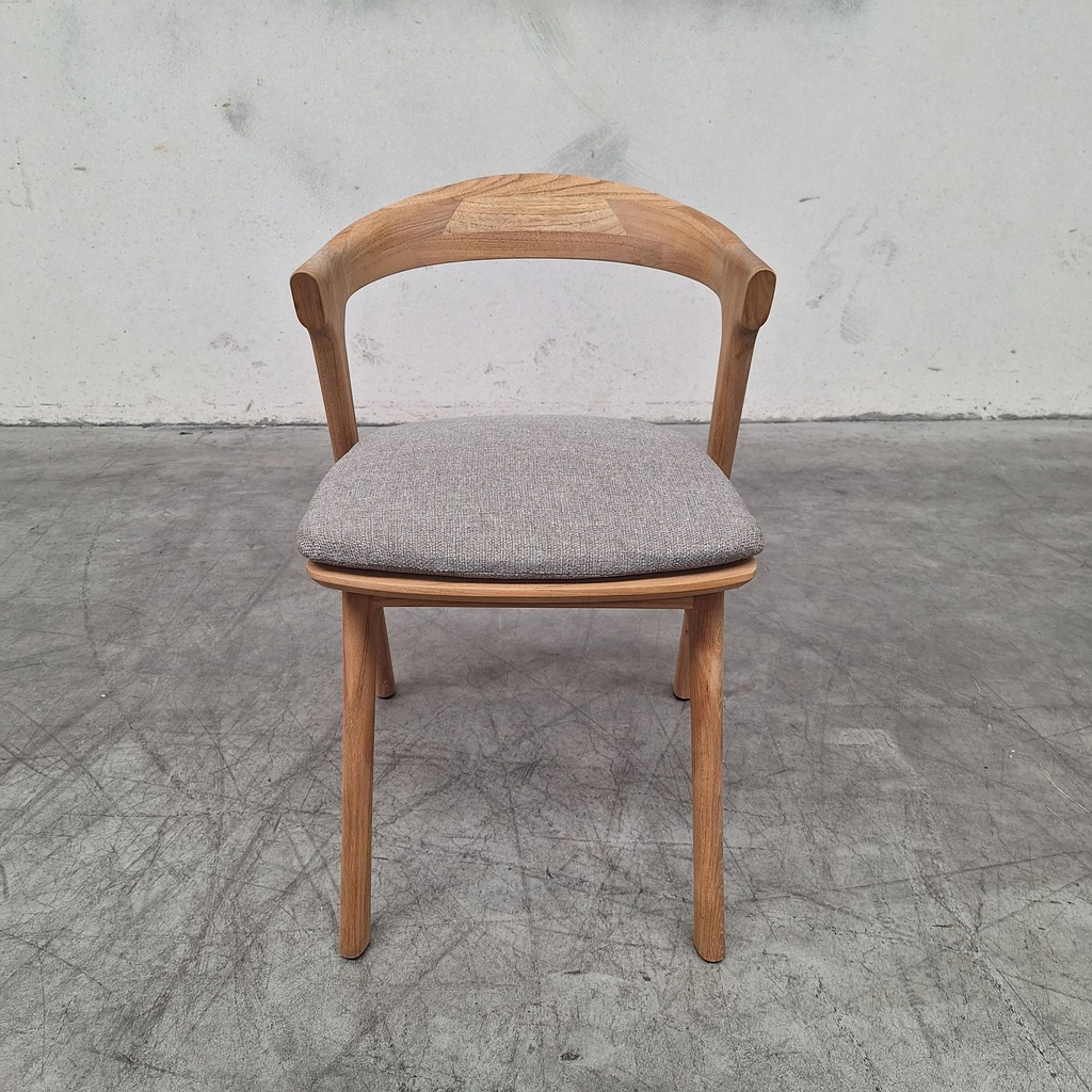 Bok outdoor dining chair with cushion