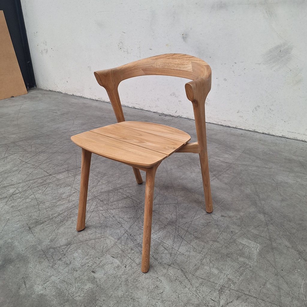 Bok outdoor dining chair with cushion