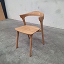 Bok outdoor dining chair with cushion