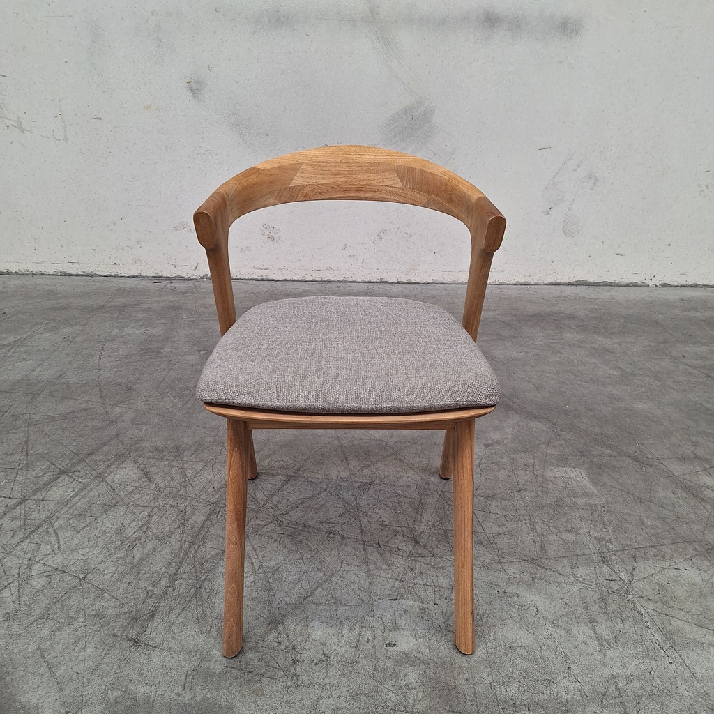 Bok outdoor dining chair with cushion