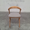 Bok outdoor dining chair with cushion