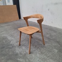 Bok outdoor dining chair with cushion