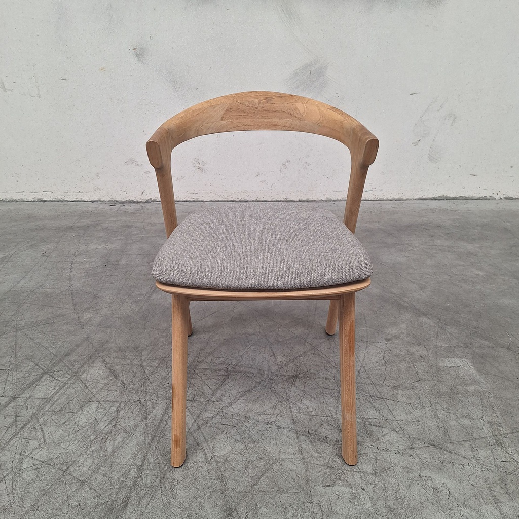 Bok outdoor dining chair with cushion