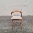 Bok outdoor dining chair with cushion
