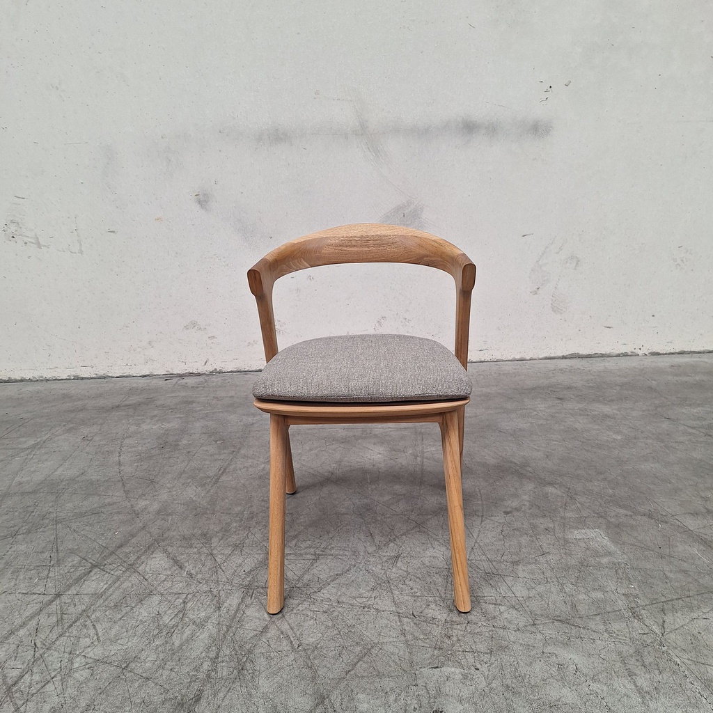 Bok outdoor dining chair with cushion